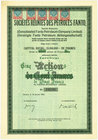 FANTO Szwajcarskie Towarzystwo Akcyjne, 100 franków 1922

Zagraniczny walor z siedzibą w Szwajcarii. Język polski na kuponach.