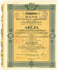 Bank dla Handlu i Przemysłu, Em.5, 540 marek 1909
 Bank dla Handlu i Przemysłu wyemitował ogrom różnych akcji, można byłoby z nich stworzyć odrębną k...