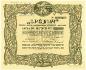 SPÓJNIA Hodowla Nasion Towarzystwo Akcyjne w Nochowie, 100 złotych 1927
 Akcja bardzo popularna, ale ładna grafika zachęca do uzupełnienia kolekcji. ...