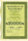 Bracia Kanczewscy S.A., Em.1, 10x1.000 marek 1921
 Akcja częstochowskiej fabryki była incydentalnie notowana. Ciekawy imienny walor. 
Literature: Ko...