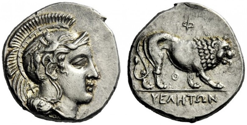  The M.L. Collection of Coins of Magna Graecia and Sicily   Velia  Nomos circa 3...