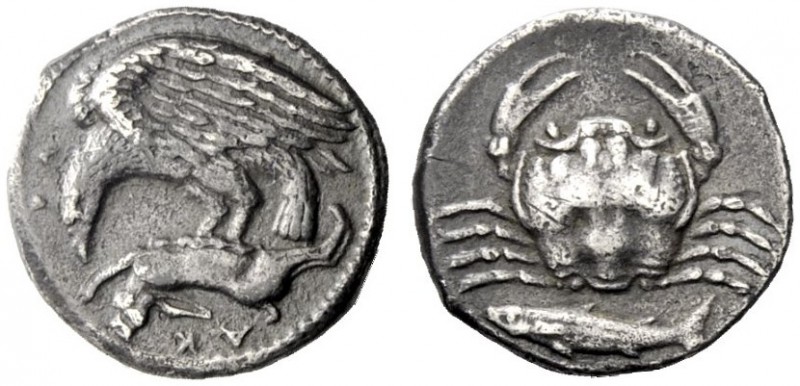  The M.L. Collection of Coins of Magna Graecia and Sicily   Sicily, Agrigentum  ...
