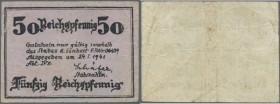 Armee-Oberkommando 12, 50 Reichspfennig, 24.1.1941, Gutschein, gültig innerhalb des Stabes der Einheit FP-Nr. 06439 (AOK 12 und Gruppe geheime Feldpol...