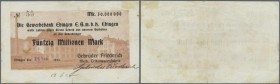 Ebingen, Gebrüder Friederich, 50 Mio. Mark, 26.9.1923, Tag und Monat gestempelt, Erh. III-IV