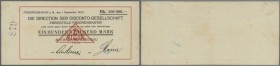 Friedrichshafen, Maybach-Motorenbau, 100 Tsd. Mark, 1.9.1923, Datum gedruckt, Erh. III