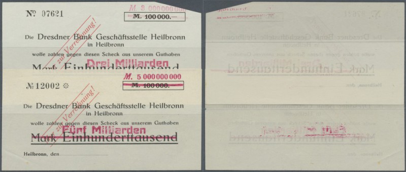 Heilbronn, Dresdner Bank Geschäftsstelle Heilbronn, 3, 5 Mrd. Mark, o. D., Kunde...