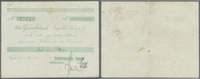 Nagold, Stadtgemeinde, 1 Mio. Mark, 17.8.1923, gedr. Scheck auf Gewerbebank Nagold, Erh. III-