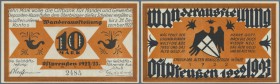 Ostpreußen, Königsberg, Wanderausstellung Ostpreußen GmbH, 10 Mark, o. D. - 31.12.1922, Erh. I