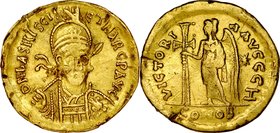 Solid, Konstantynopol, Basiliscus 475-476.