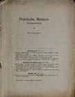 Chomiński W., Katalog aukcyjny zbioru numizmatycznego, Frankfurt 1932.