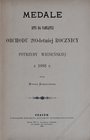 Kurnatowski W., Medale bite na pamiątkę obchodu 200-rocznicy potrzeby Wiedeńskiej z 1683 roku, Kraków 1887.