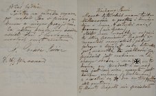 Odręcznie pisany list Gustawa Soubise-Bisiera datowany na 26 marca 1912 roku.