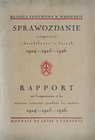 Sprawozdanie z organizacji i działalności w latach 1924-26 Mennicy Państwowej w Warszawie, Warszawa 1927.