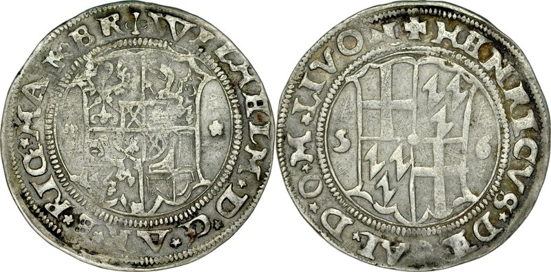 Zakon Kawalerów Mieczowych, Henryk von Galen 1551-1557 i Wilhelm von Brandenburg...