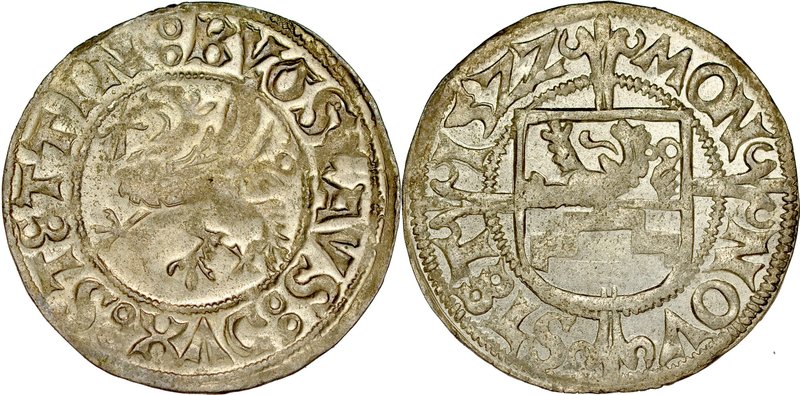 Pomorze, Bogusław X 1478-1523, Szeląg 1522, Szczecin.
 Kop. 4197, Dbg.P 410, lu...