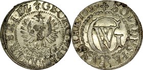 Prusy Książęce, Jerzy Wilhelm 1619-1640, Szeląg 1627, Królewiec.