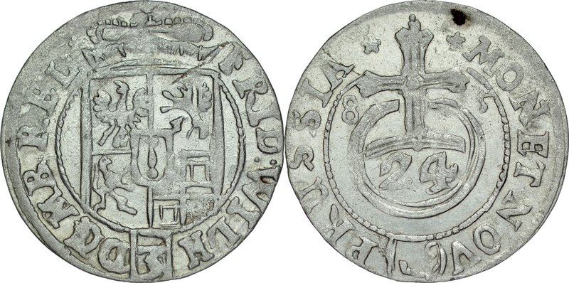 Prusy Książęce, Fryderyk Wilhelm 1641-1688, Półtorak 1685, Królewiec.
 Neumann ...