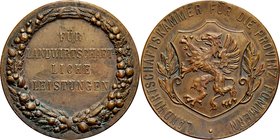 Medal nagrodowy ok. 1900, za osiągnięcia w rolnictwie w Prowincji Pomorskiej.