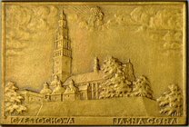 Plakieta autorstwa S.R. Koźbielewskiego z 1929, poświęcona Jasnej Górze.