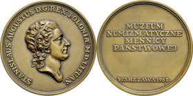 Medal wykonania Wątróbskiej-Frindt z 1968 wybity z okazji 40 lecia – Muzeum Numizmatycznego Mennicy Państwowej.