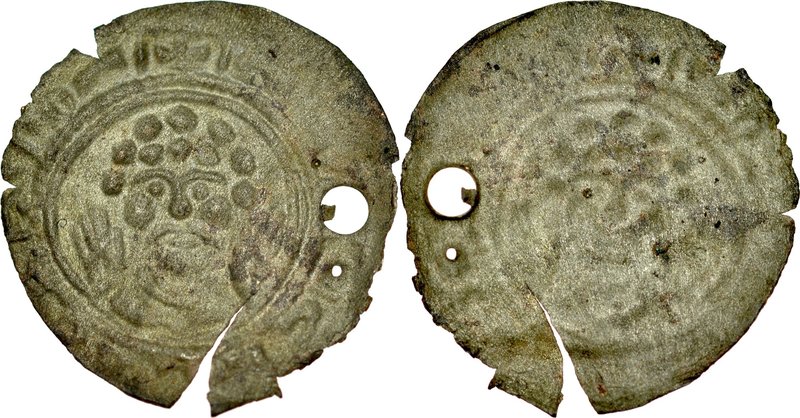 Pomorze Zachodnie, Bogusław III 1190-1223, Denar jednostronny, prawdopodobnie fa...