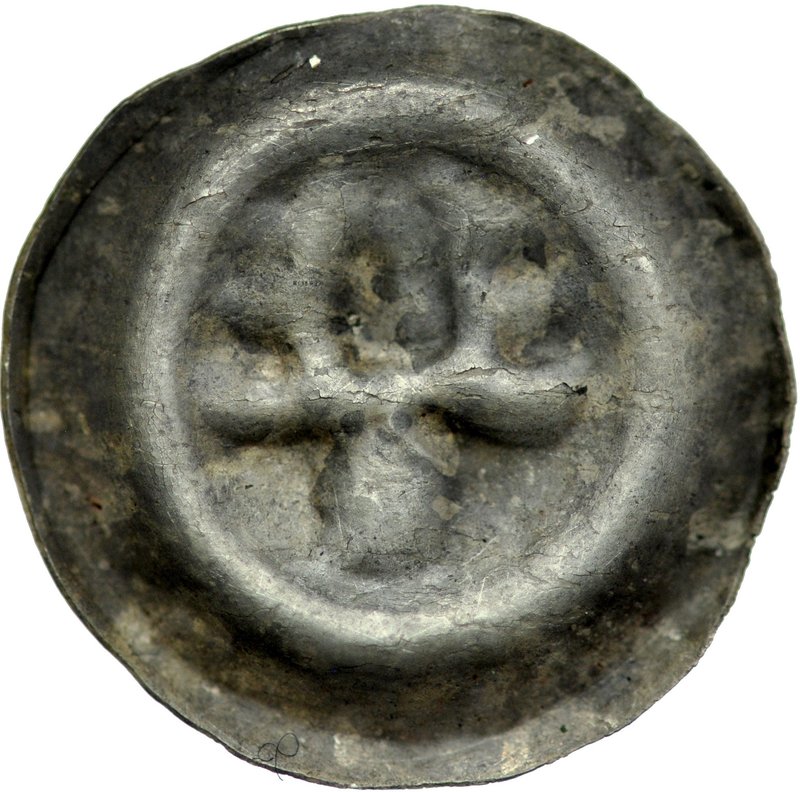 Brakteat guziczkowy II poł. XIII w., Pomorze Zachodnie, Dom Grystów 1237-1283, A...
