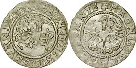 Zygmunt I Stary 1506-1548, Półgrosz 1527, Wilno.