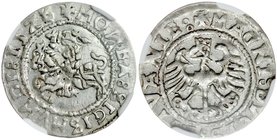 Zygmunt I Stary 1506-1548, Półgrosz 1528, Wilno.