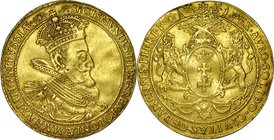 Zygmunt III 1587-1632, Donatywa 5 dukatowa 1614, Gdańsk.