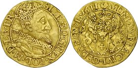 Zygmunt III 1587-1632, Dukat 1611, Gdańsk.