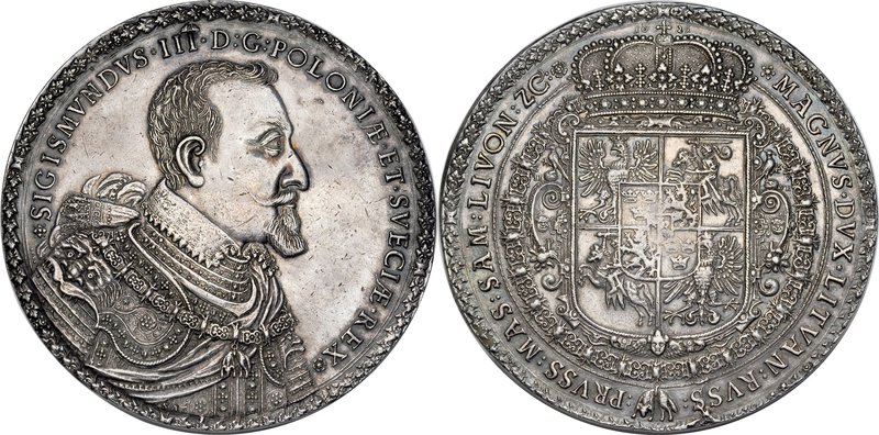 Zygmunt III 1587-1632, Multipla wagi 3,5 talara 1621, Bydgoszcz.
 Kop. -, Kurp....