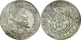 Zygmunt III 1587-1632, Ort 1615, Gdańsk.