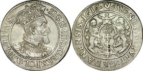 Zygmunt III 1587-1632, Ort 1616, Gdańsk.