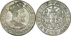 Zygmunt III 1587-1632, Ort 1619, Gdańsk.