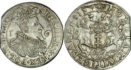 Zygmunt III 1587-1632, Ort 1625, Gdańsk.