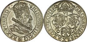 Zygmunt III 1587-1632, Szóstak 1599, Malbork.
