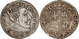 Zygmunt III 1587-1632, Trojak 1588, Olkusz.