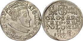 Zygmunt III 1587-1632, Trojak 1589, Olkusz.