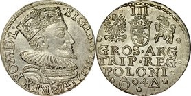 Zygmunt III 1587-1632, Trojak 1594, Malbork.