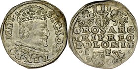 Zygmunt III 1587-1632, Trojak 1595, Lublin.