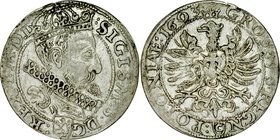 Zygmunt III 1587-1632, Grosz 1603, Kraków, RRR.