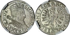 Zygmunt III 1587-1632, Grosz 1606/5, Kraków.