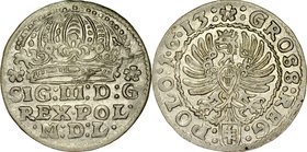 Zygmunt III 1587-1632, Grosz 1613, Kraków.