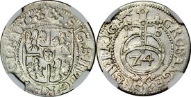 Zygmunt III 1587-1632, Grosz 1616, Ryga.