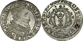 Zygmunt III 1587-1632, Grosz 1627, Gdańsk.