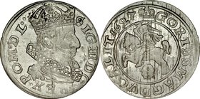 Zygmunt III 1587-1632, Grosz 1627, Wilno.