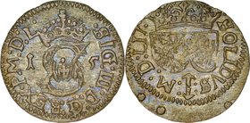 Zygmunt III 1587-1632, Szeląg 1615, Wilno.