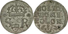 Zygmunt III 1587-1632, Szeląg 1622, Kraków.