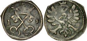 Zygmunt III 1587-1632, Denar 1611, Poznań.