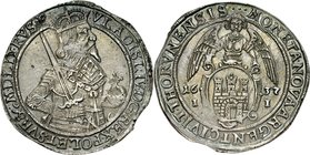 Władysław IV 1632-1648, Talar 1637, Toruń.